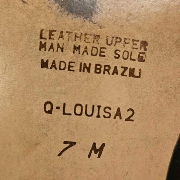 Nine West Black Leather Boots 7M - Picture 3 of 6